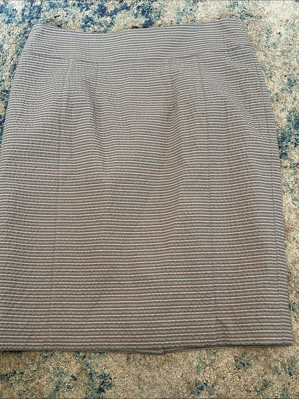 Burberry Brit Thin Stripe Pencil Skirt